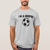 IM A KEEPER- SPORTY SLANG- MENS DE FOOTBALL