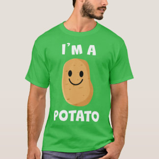 T-shirt Im a Potato Happy W gift