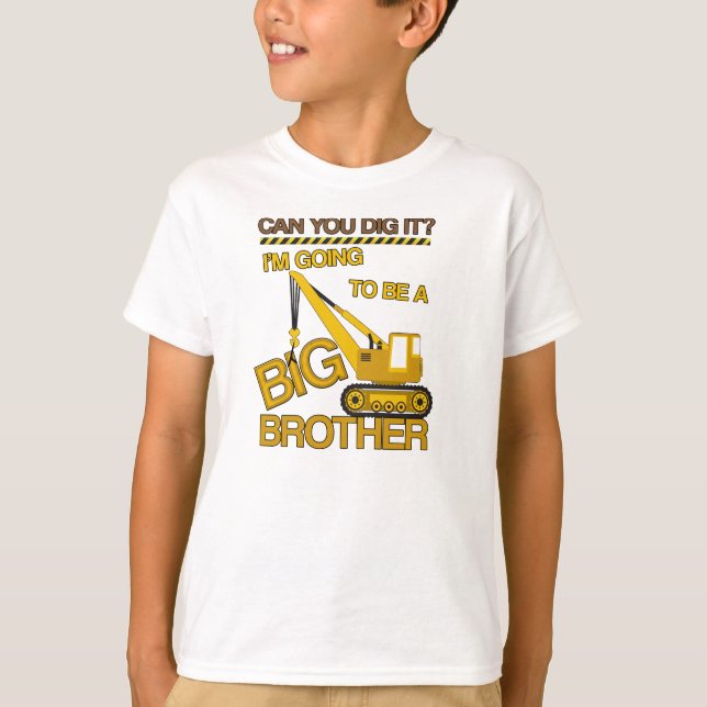 T-shirt Im allant être une chemise de construction de (Devant)