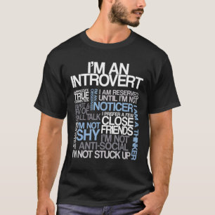 T-shirt I'm An Introvert Citations Cloud