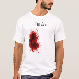 T-shirt Im Bloody Wound Halloween Costume brut