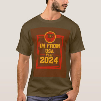 T-shirt Im Des États-Unis