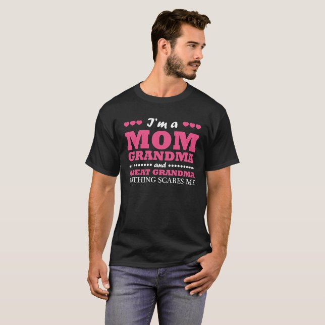 T-shirt Im grand-maman de maman et grande chemise de (Devant entier)