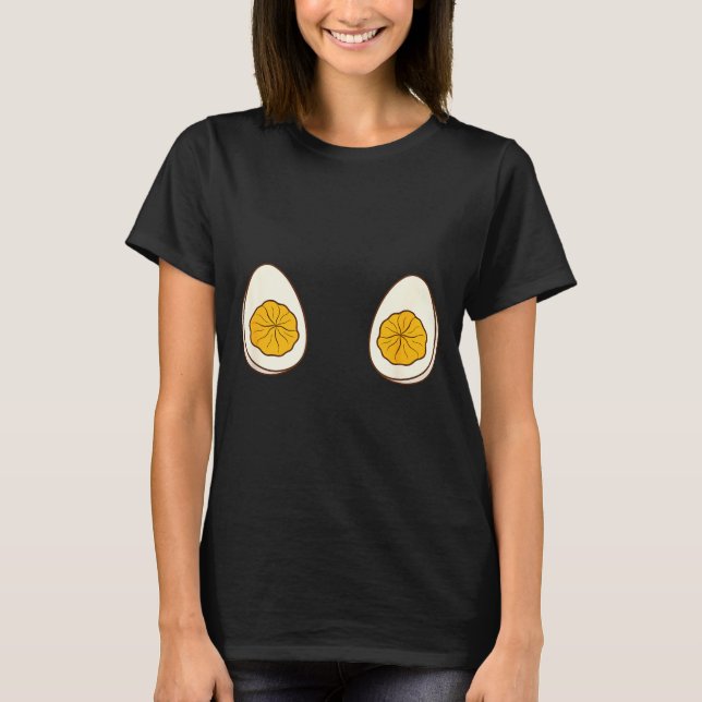 T-shirt I'm Just Here For The Deviled Eggs Funny Couple  (Devant)
