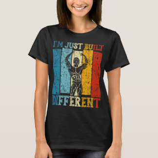 T-shirt Im Juste Construit Différents Fitness Bodybuilding