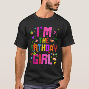 T-shirt Im L'Anniversaire Fille Famille Décorations De Fêt