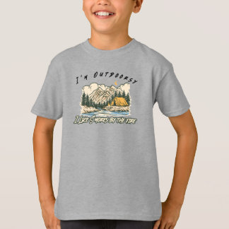 T-shirt I'm Outdoorsy - I Like S’mores by the Fire