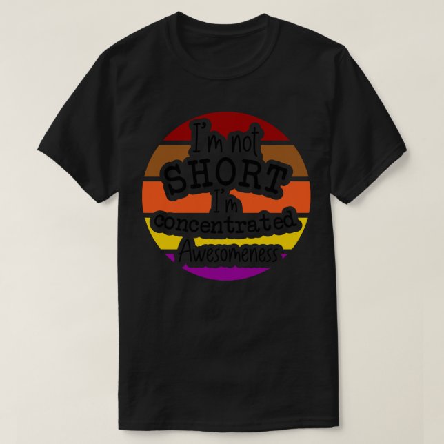 T-shirt Im Pas Court Im Concentré Awesominess (Design devant)