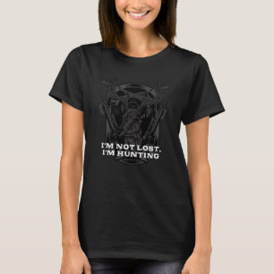 T-shirt Im Pas Perdu Im Chasse Introvert Hunter Antisocial