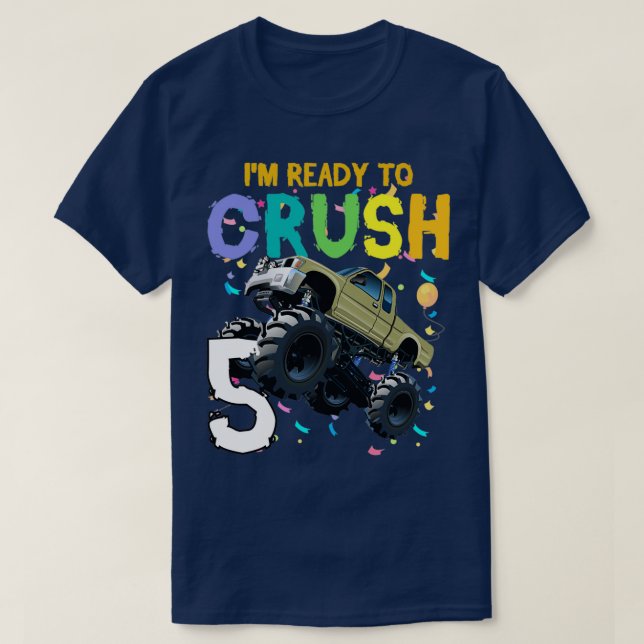 T-shirt Im Ready To Crush 5 3 (Design devant)