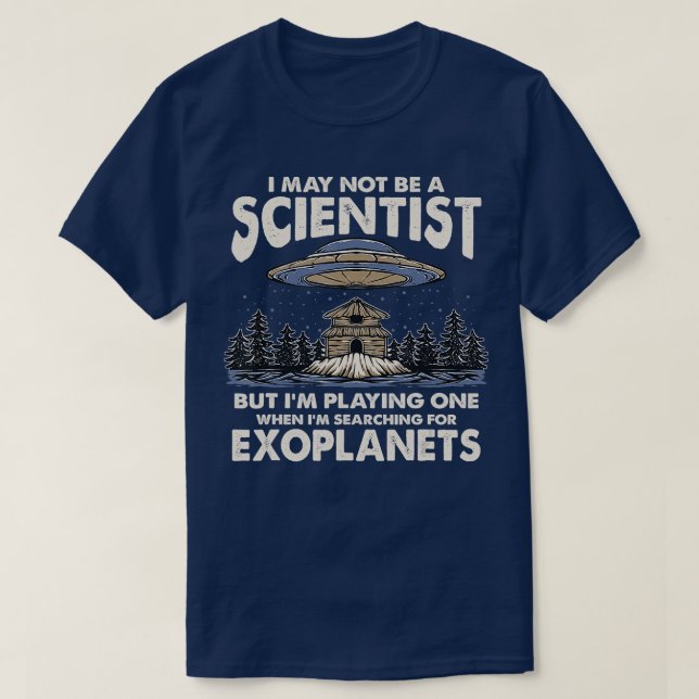 T-shirt Im Recherche Exoplanètes Exoplanète Planet Astro (Design devant)