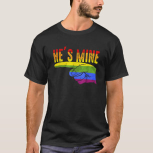 T-shirt Im Ses Hes Mine Gay Couple Lesbian Matching Outcom