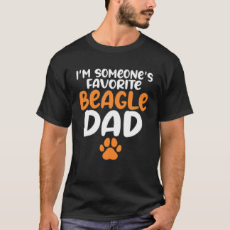 T-shirt Im Someones Favori Beagle Papa Beagle Père