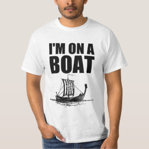 T-shirt Im sur une chemise d'aîné de bateau