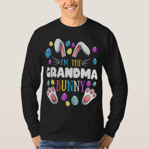 T-shirt I'm The Grandma Bunny Matching Family Easter Party