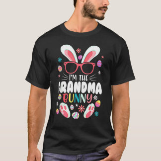 T-shirt I'm The Grandma Bunny Matching Family Easter Party