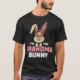 T-shirt I'm The Grandma Bunny Matching Family Easter Party