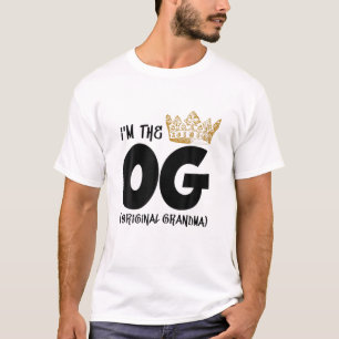 T-shirt I'm The OG Original Grand-mère notoire ONE First B