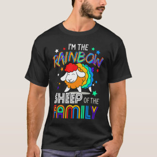 T-shirt I'm The Rainbow Gay Sheep Of The Family Gay Pride