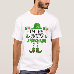 T-shirt I'm The Running Leprechaun St Patricks Day Runner