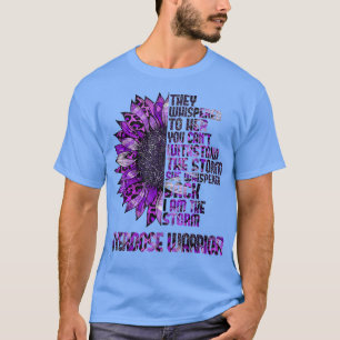 T-shirt Im Tournesol Purple Ribbon Overdose Warr