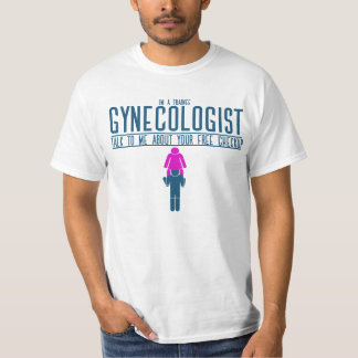 T-shirt im un gynécologue de stagiaire