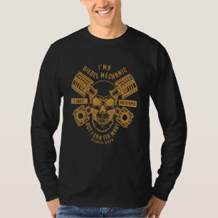 T-shirt Im Un Mécanicien Diesel Pour La Mécanique Automati