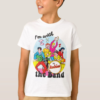 T-shirt I'm With The Band Archie Comics