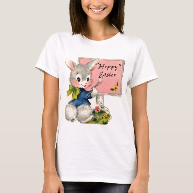 T-shirt Image de Pâques vintage (Devant)