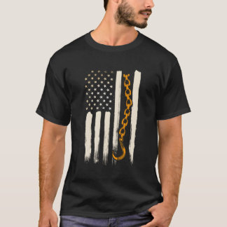 T-shirt Image Dons Du Conducteur De Camion À L'Arrière De 
