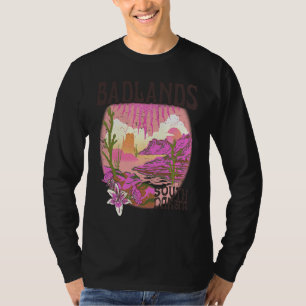 T-shirt Image du paysage du parc national de Badlands Sout