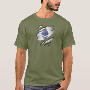 T-shirt Image Ether Torn avec/ Révéler sous