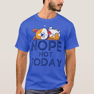 T-shirt Image vectorielle du dessin animé mignon Corgi505