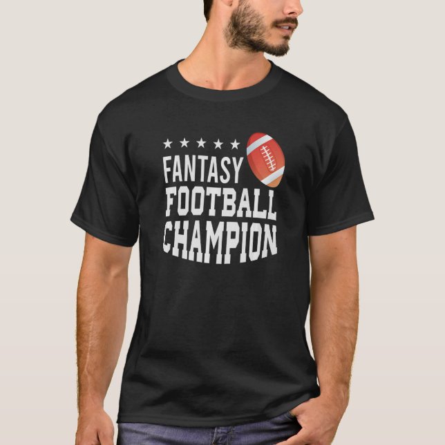 T-shirt Imaginaire Champion de football Commissaire Imagin (Devant)