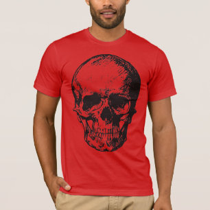 T-shirt Imaginaire crâne Art Rock Punk Métal lourd