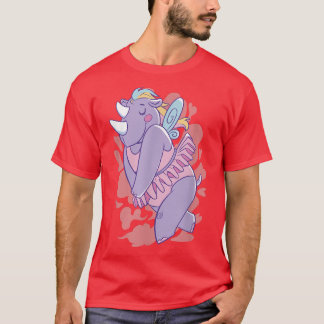 T-shirt Imaginaire de fée Rhinoceros
