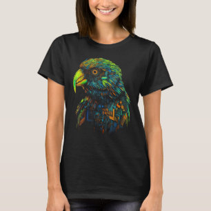 T-shirt Imaginaire de perroquet Perroquet animal