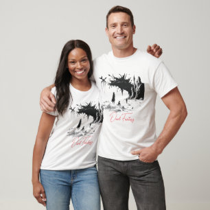 T-shirt Imaginaire foncé Paysage surréel
