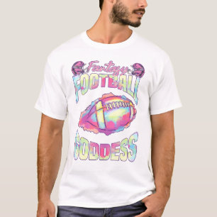 T-shirt Imaginaire Football Déesse mignonne Ébauche Parti 