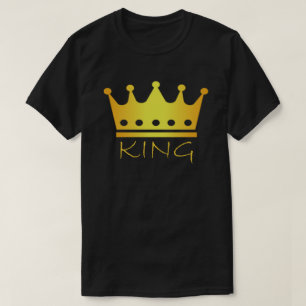 T-shirt Imaginaire Gold Crown King