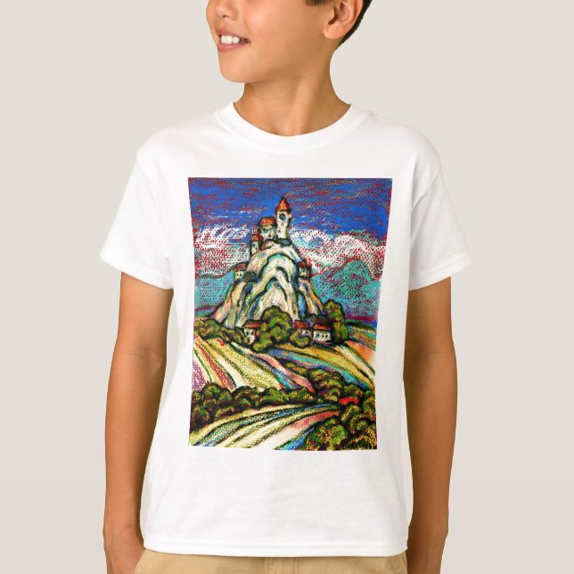 T-shirt Imaginaire Hill Castle (Devant)