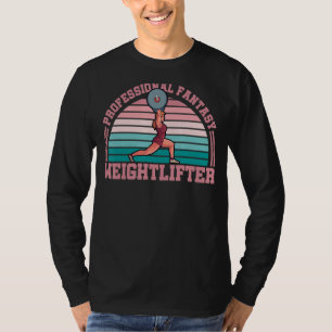 T-shirt Imaginaire professionnel Poids-lifter Fitness Gym 