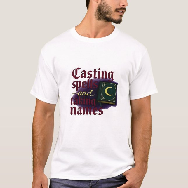 T-shirt Imaginaire Whimsigoth - Forêts mystiques, Lunes et (Devant)