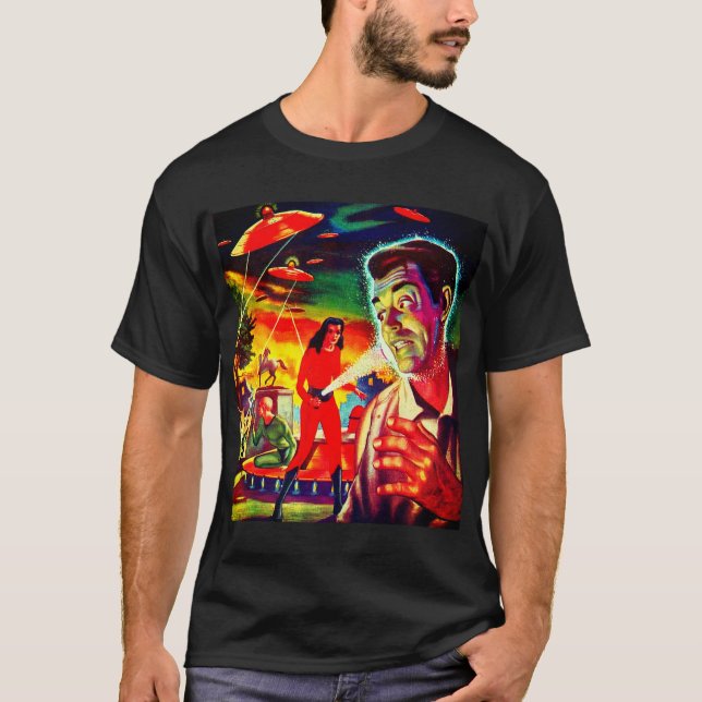 T-shirt Imagination - Octobre 1956 - Science Fiction (Devant)