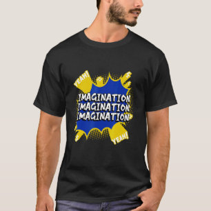 T-shirt Imagination Pensée Bulles Artwork