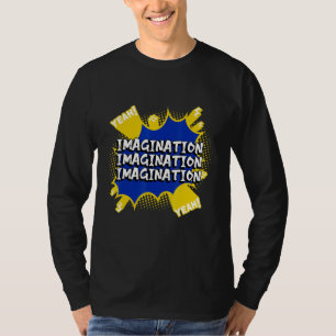 T-shirt Imagination Pensée Bulles Artwork