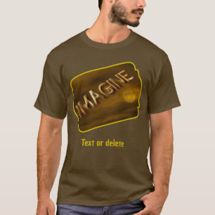 T-shirt Imaginez Lune Fantastique Inspirante