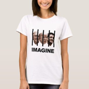 T-shirt Imaginez Trump, McConnell et Ryan Behind Bars
