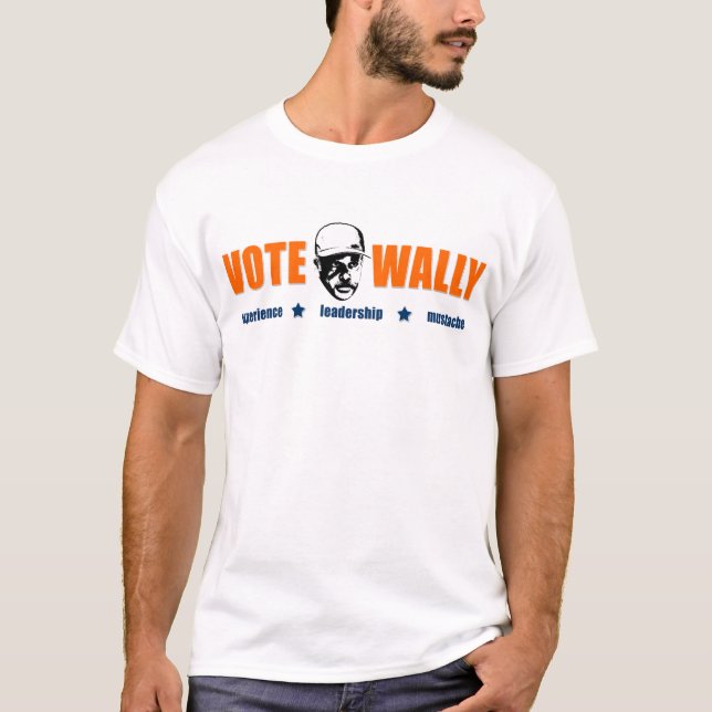 T-shirt Imbécile de vote - expérience, direction, (Devant)