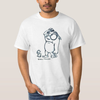 T-shirt Imbécile et Unger faux de pied